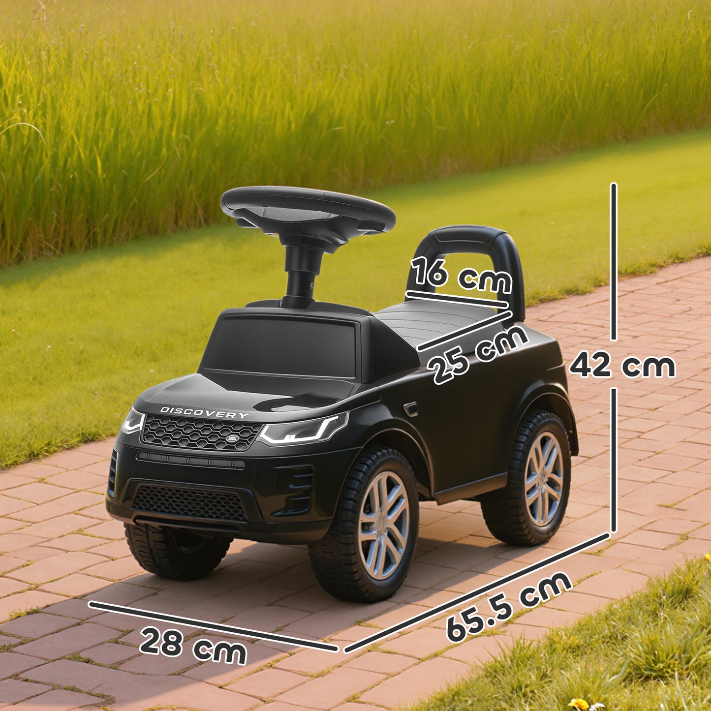 Land Rover Licensed Toddler Ride on Car with Horn, Engine Sounds, Under-Seat Storage, for 18-36 Months