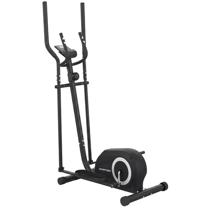 Magnetic Elliptical Cross Trainer | Bluetooth App | 8-Level Resistance | LCD & Heart Rate | 120kg | Grey