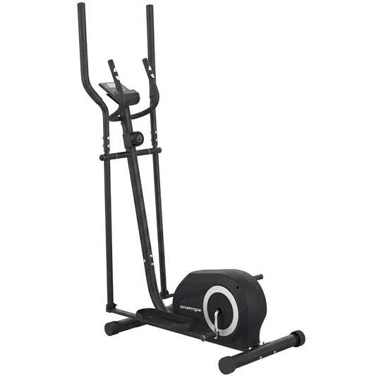 Magnetic Elliptical Cross Trainer | Bluetooth App | 8-Level Resistance | LCD & Heart Rate | 120kg | Grey