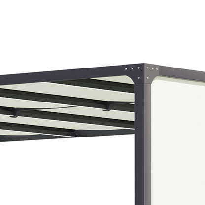 Outsunny 3 x 4m Outdoor Garden Pergola - Cream White