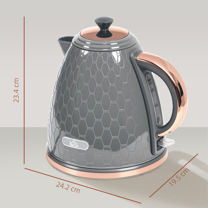 3kW Rapid Boil Honeycomb Kettle - Grey
