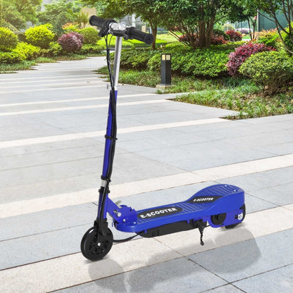 Reiten Folding Electric Kids Scooter Ride on Age 7-14 Available In Blue / Red / Black