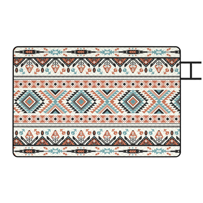 Large Picnic Blanket 300x200cm – Water-Repellent, Oxford Cloth Base, 1cm Cotton Filling, Rolls Compact with Integrated Strap, For Camping, Beach & Garden – Mix Colour