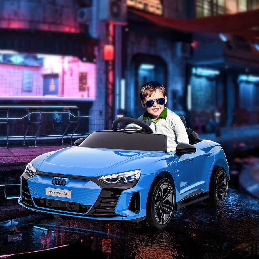 Audi RS E-Tron GT Licensed 12V Kids Electric Toy Sports Car Remote Horn Music