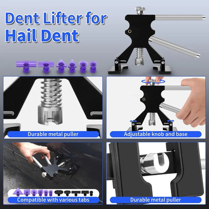 PDR Paintless Dent Repair Kits Auto Body Hail Repair Tool Professional Car Dent Removal Puller Tools