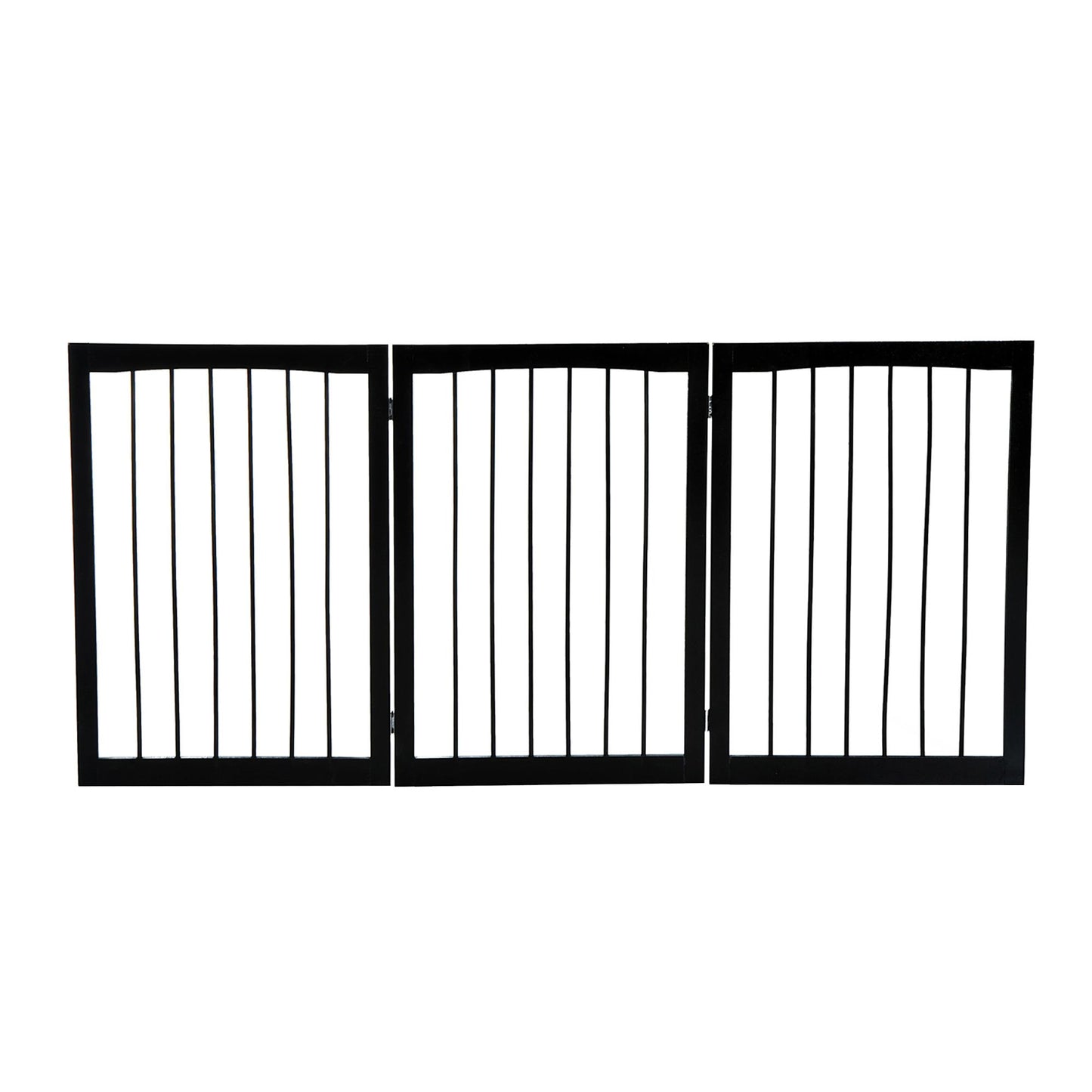 PawHut Free Standing Folding Dog Pet Child Safety Fence Gate Barrier