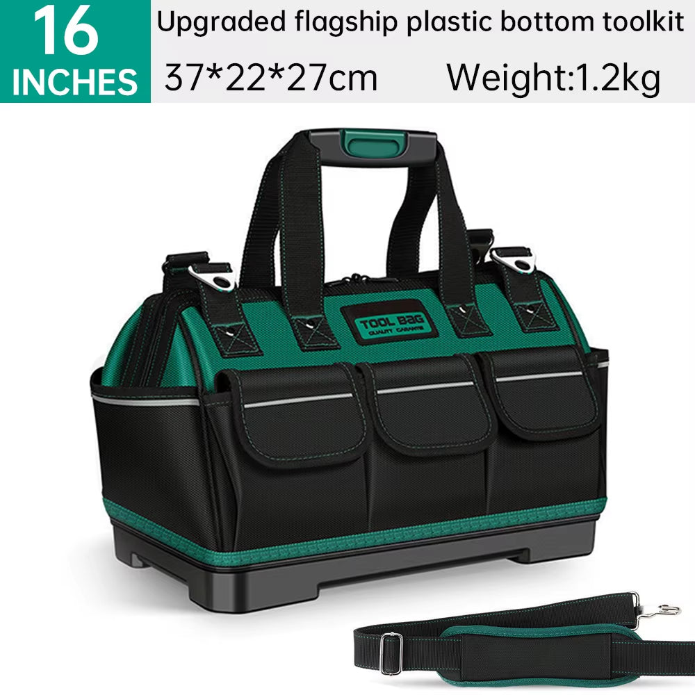 Heavy Duty Multi-Function Tool Work Bag Large Capacity Oxford Cloth Waterproof Hardware Storage Hand Bag