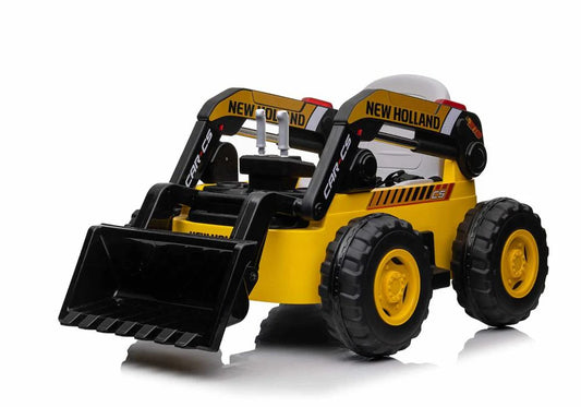 New Holland Electric Kids Bulldozer 4WD Ride On Truck