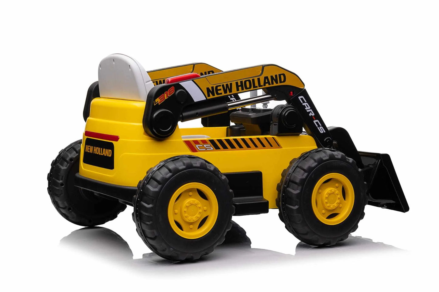 New Holland Electric Kids Bulldozer 4WD Ride On Truck