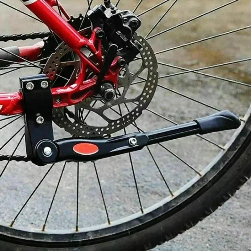 Universal Adjustable Road Bicycle Kickstand Parking Rack Mountain Bike Support Side Kick Stand Foot Brace Hardware Accessories