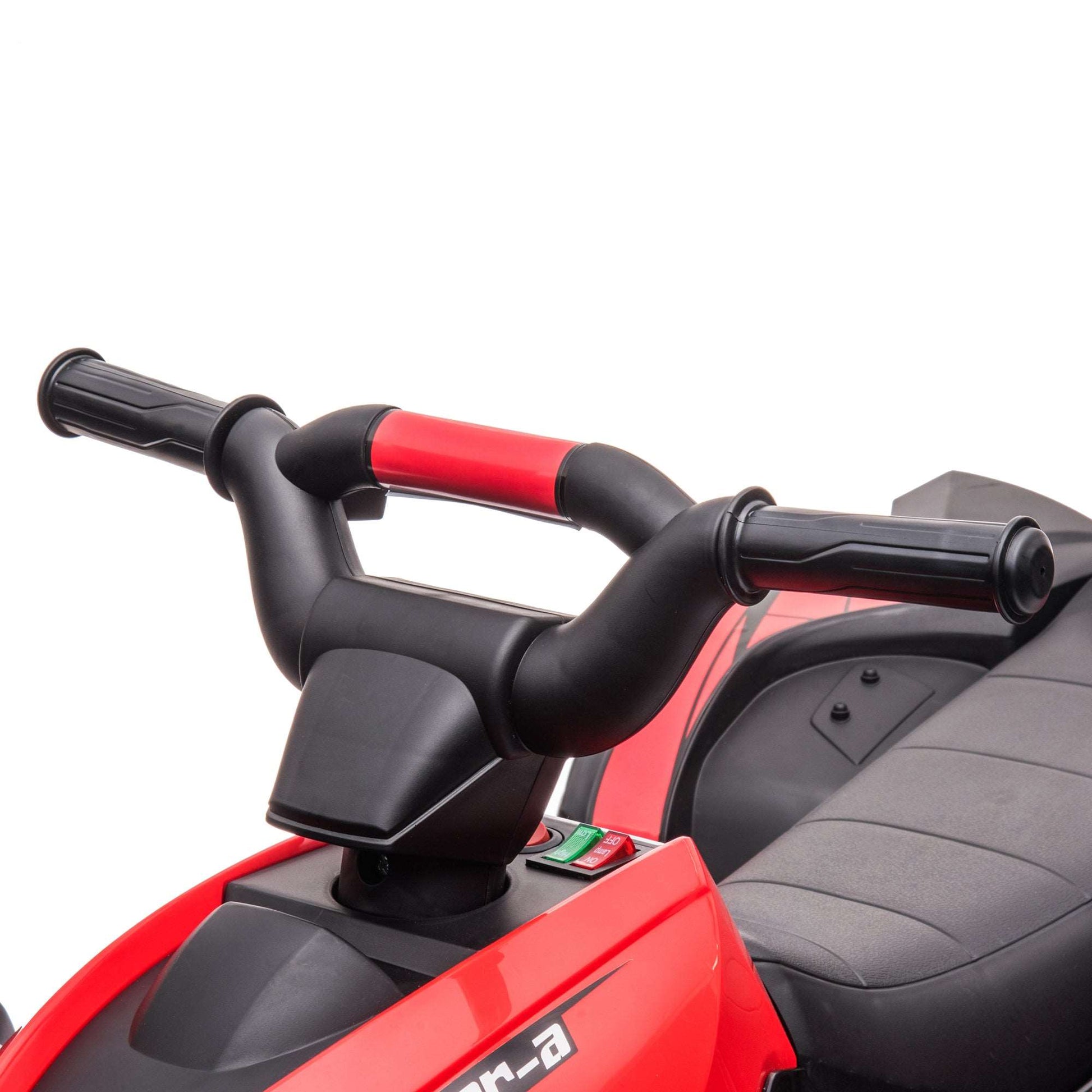 12V Electric Quad Bikes For Kids Ride On Car ATV Toy For 3-5 Years Red