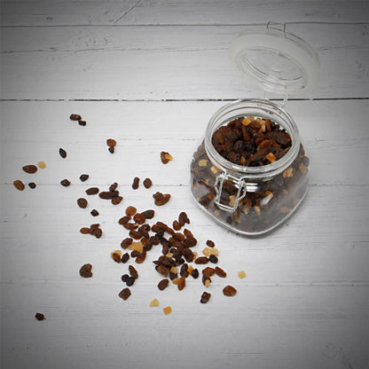 Maison & White Clip-Top Glass Storage Jars | Set of 6 × 500ml | Airtight Seals & Steel Clips | 12 Reusable Labels & Chalk Pen