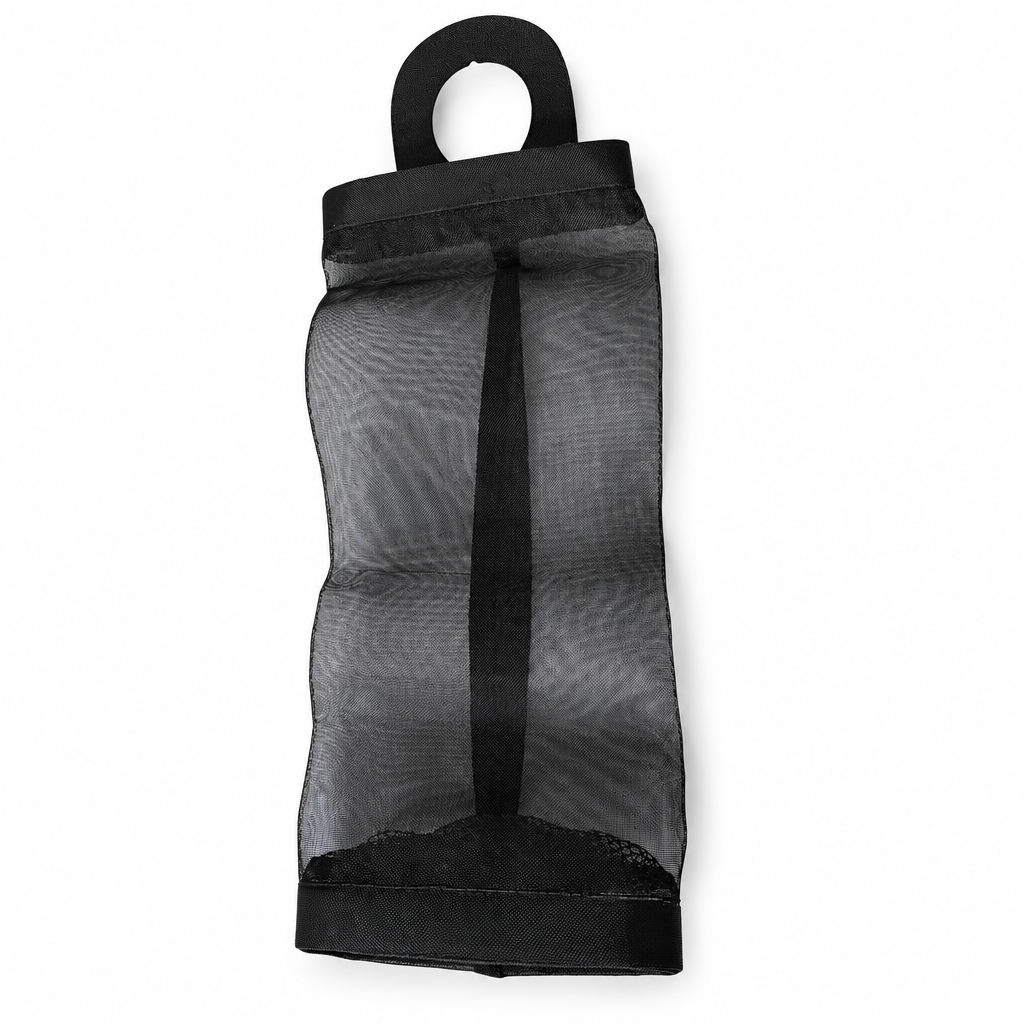 Carrier bag dispenser angled product shot