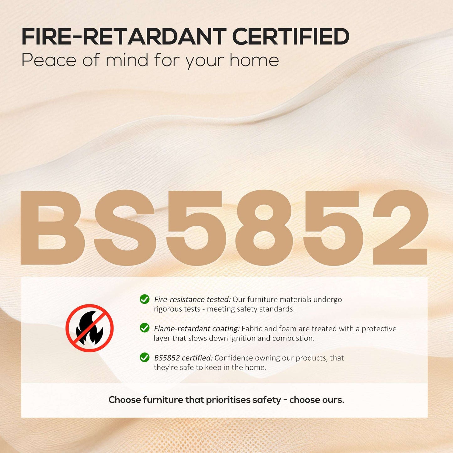 Small Sherpa Fabric 2 Seater Sofa Settee - Cream White