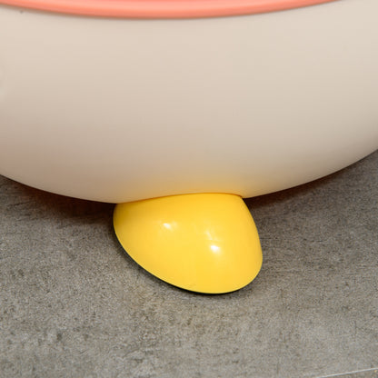 ZONEKIZ Baby Potty Training Toilet with Splash Guard, Anti-Tip Feet, Side Handles, Easy to Clean