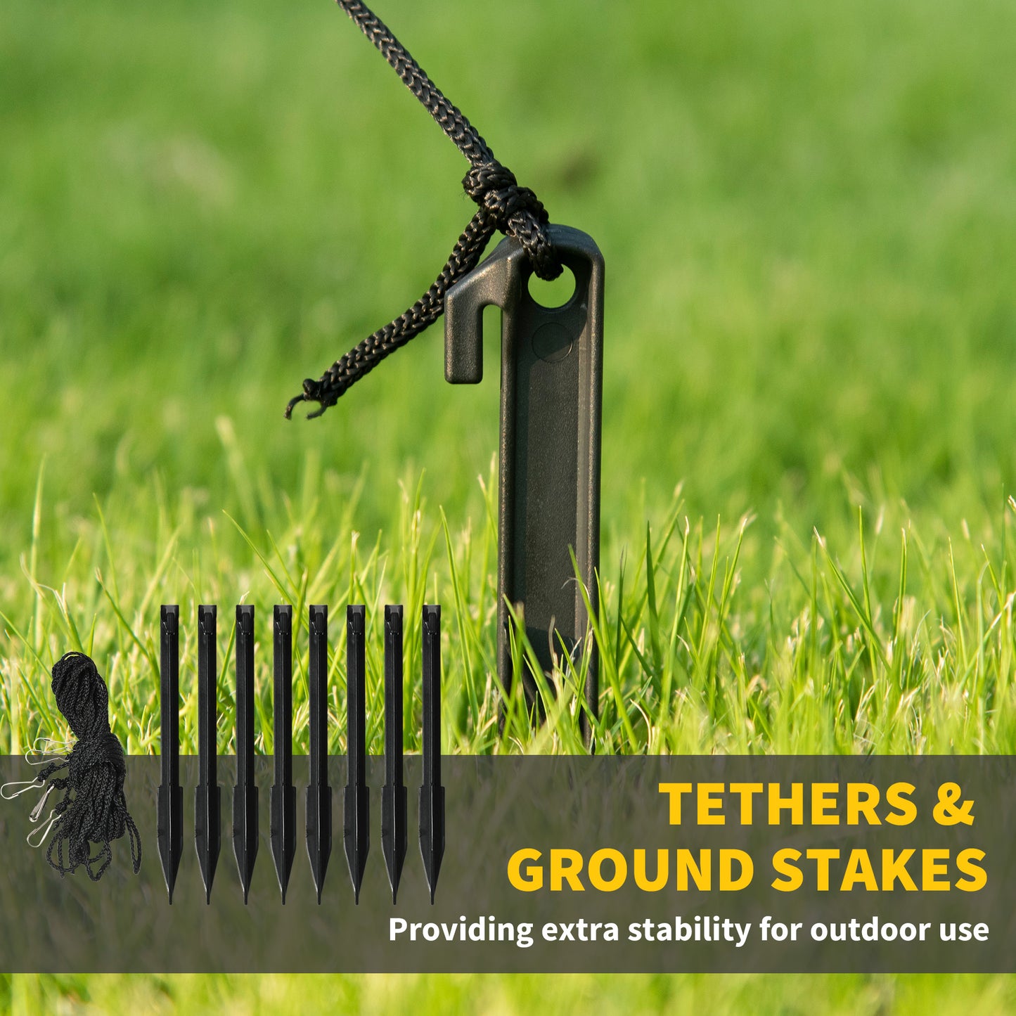 8 FT Halloween Inflatables Pumpkin Ghost and Cat Combo, Outdoor Halloween Decorations with 9 Built-in LEDs, Self-Inflating Blow Up Decor for Garden Party