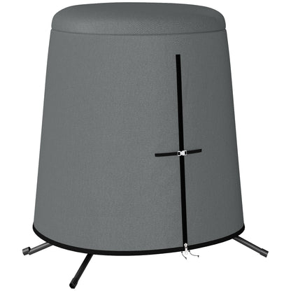 Outsunny 196 x 230 cm Hanging Egg Chair Protective Cover - Grey