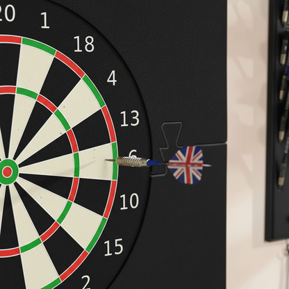 Square EVA Dartboard Surround Wall Protector | 720mm x 720mm | Velvet Surface | 4-Piece No-Tool Assembly | Home Bar Game Room