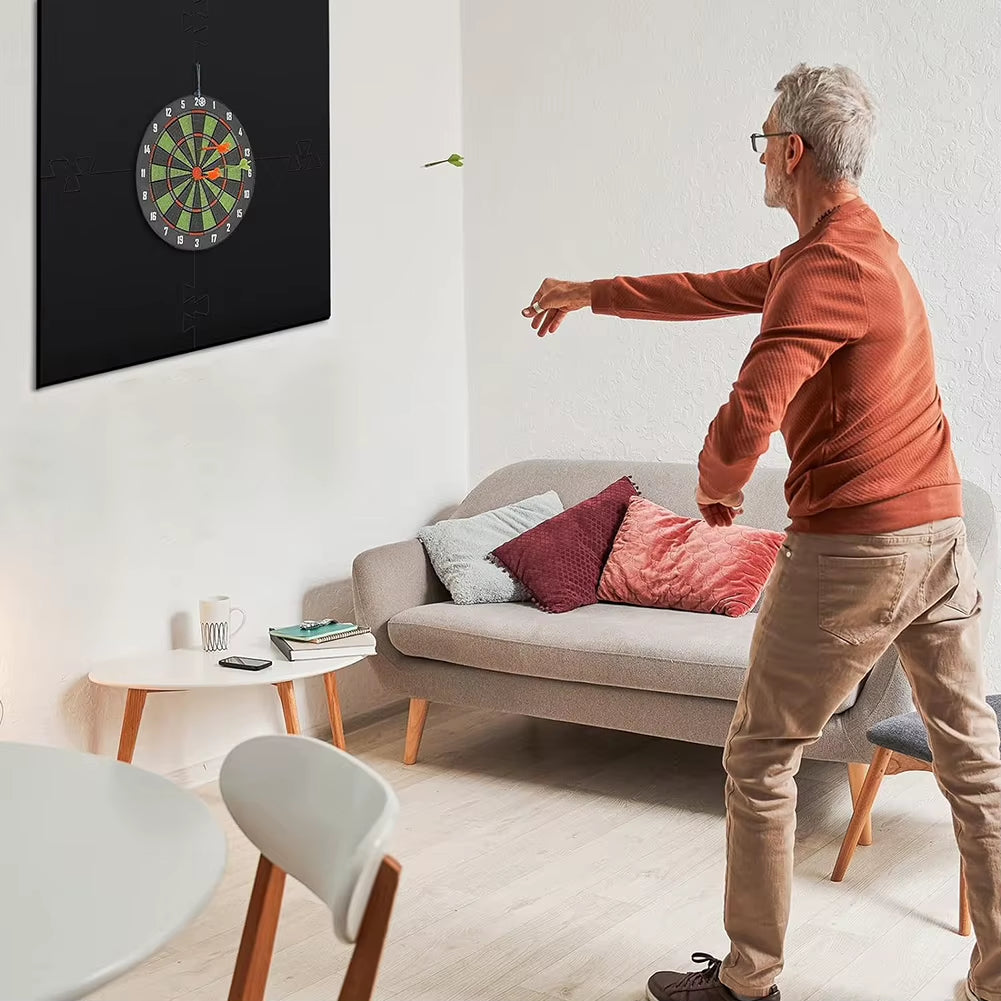 Dartboard Surround Wall Protector EVA Square Durable Dart Board Wall Lightweight Design Wall Protection