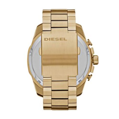 Diesel Mr Daddy 2.0 Multi-Function Multi-Time Zone Chronograph Gmt Watch Mens Stainless Steel Watch