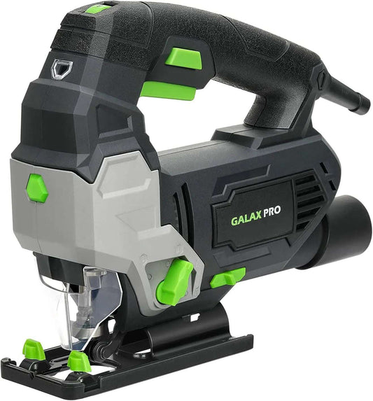 GALAX PRO 800W Powerful Motor Jigsaw Adjustable ±45° Cutting 3000 RPM Electric Saber Saw Wood Tool for DIY Woodworking Chainsaw