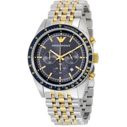 Emporio Armani Two-Tone Men's Chronograph Watch AR6088