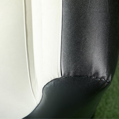 Outsunny Double Inflatable Camping Garden Seat - Grey/Black