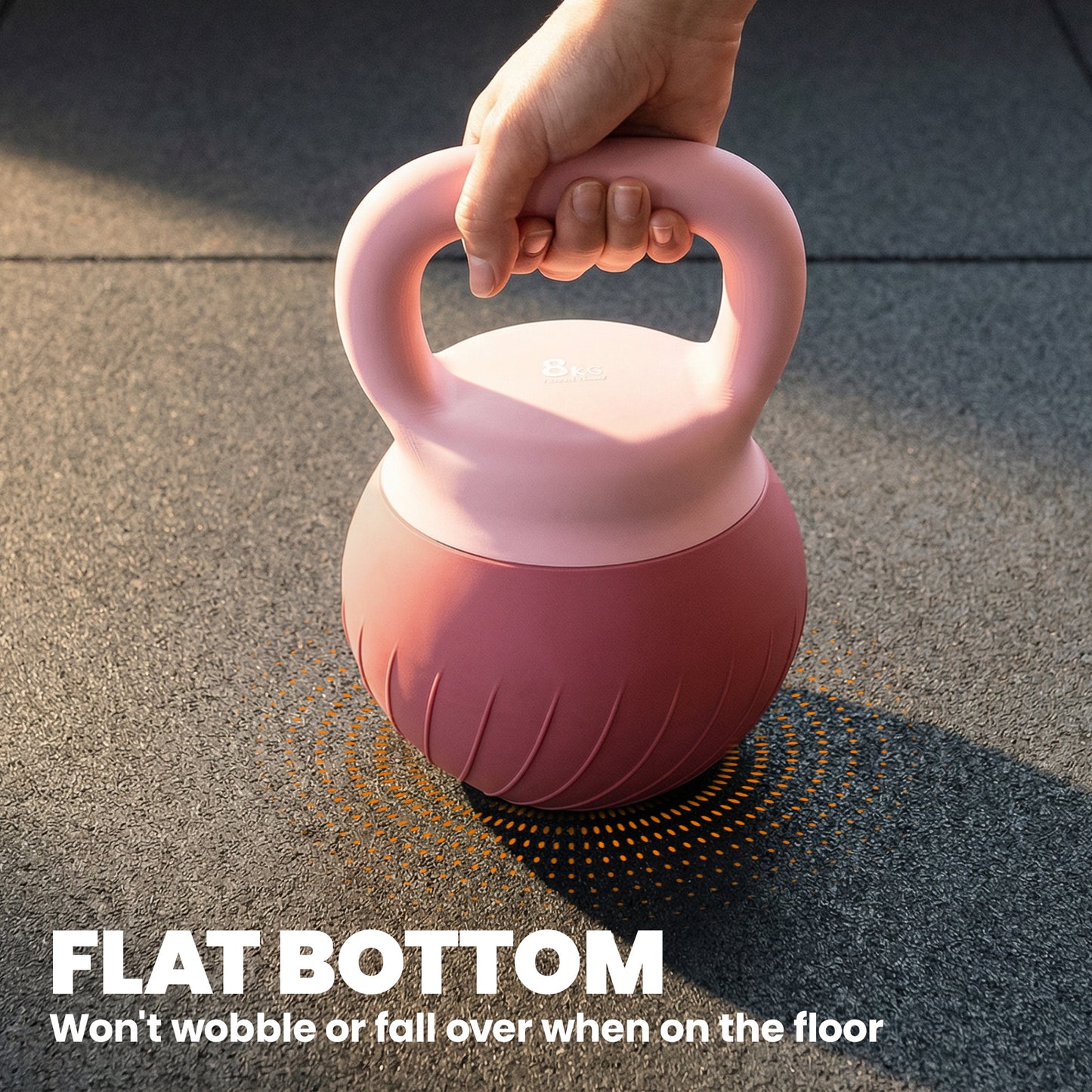 SPORTNOW Soft Kettlebell, 8kg Kettle Bell with Anti-Slip Grip for Home Gym Weight Lifting and Strength Training