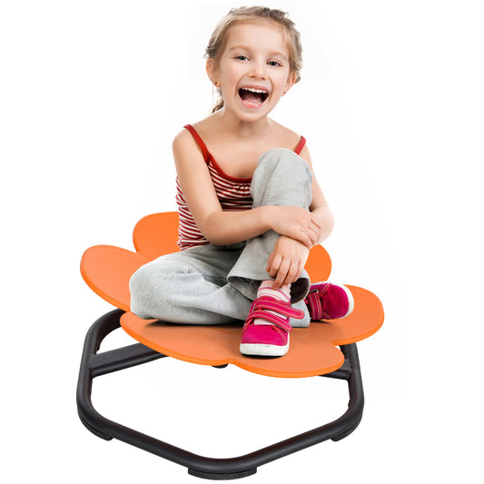 AIYAPLAY Sensory Spinning Chair for Coordination & Balance, Orange