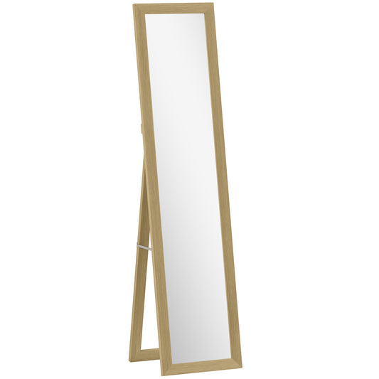 37 x 157 cm Full Length Mirror - Natural