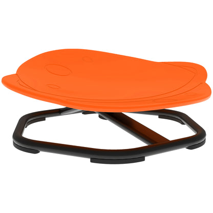 AIYAPLAY Planet-Shaped-kids Swivel Chair, Sensory Spinning Chair for Balance, Coordination Training, Orange / Red