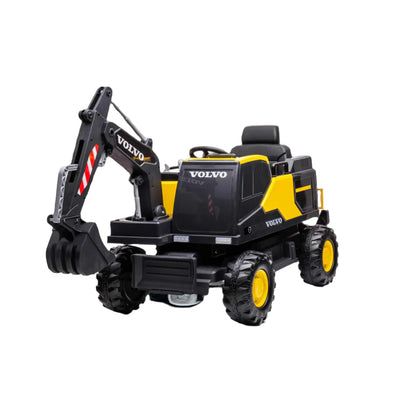 Kids Official Licensed Volvo Electric Digger Ride On Excavator
