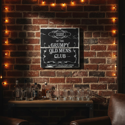 Grumpy Sign - Man Cave