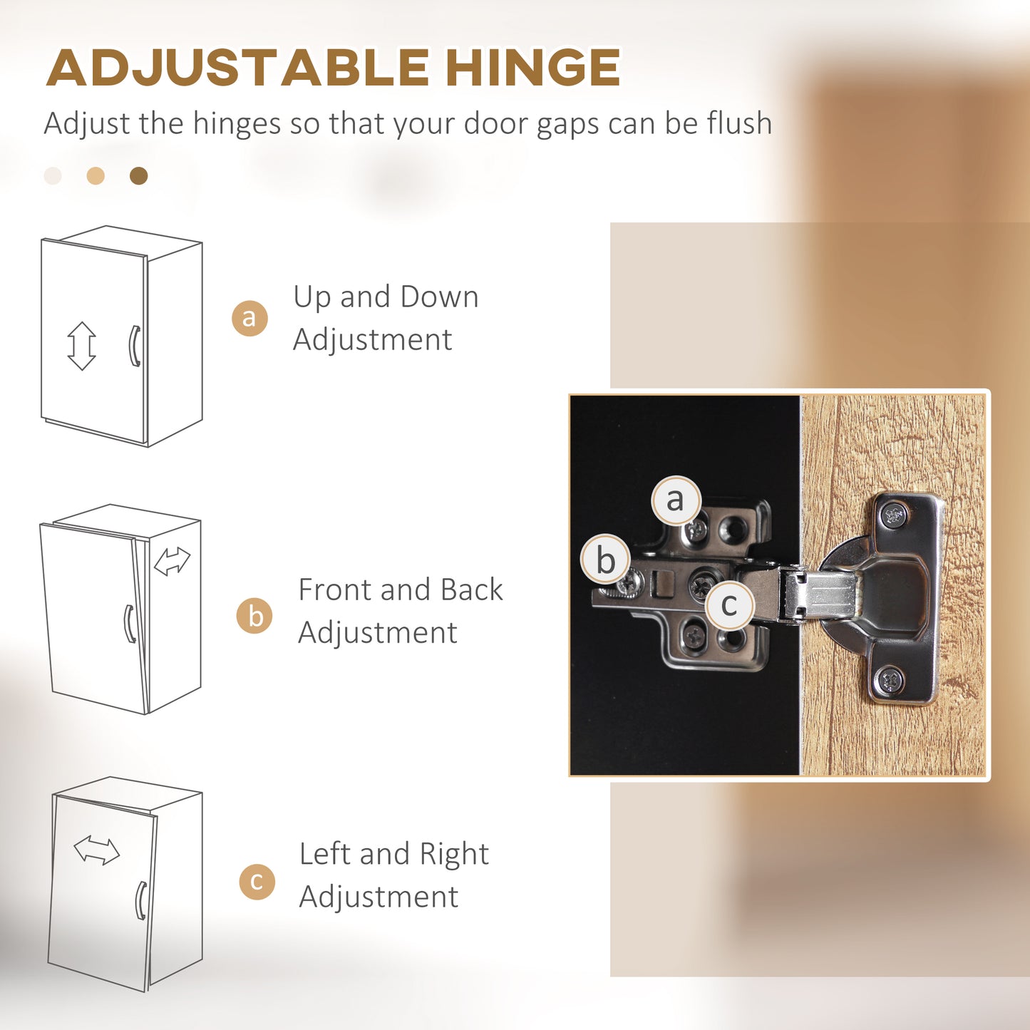 Tall Kitchen Cupboard, Freestanding Kitchen Pantry Cabinet with Adjustable Shelves, Drawers and Soft Close Door, 160cm