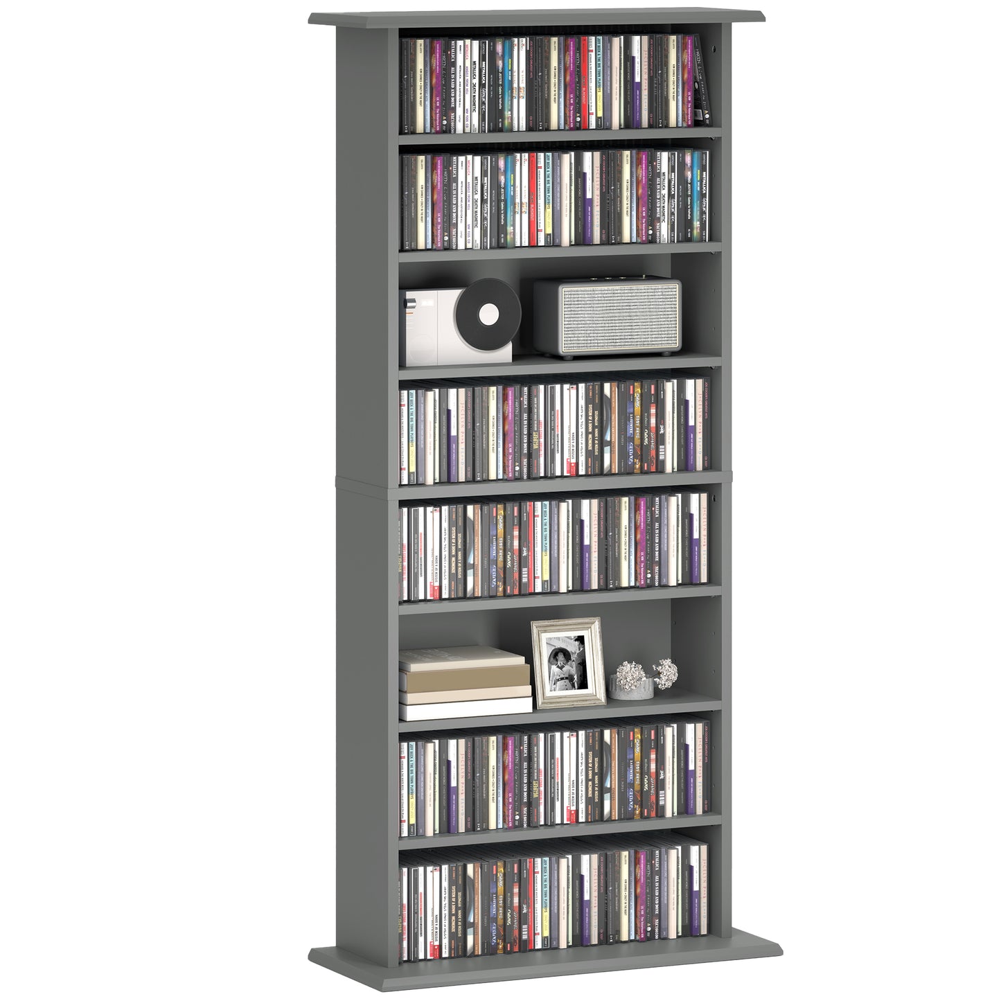 360 CD Storage Unit - Grey