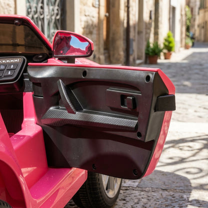 AIYAPLAY Licensed Audi TT RS 12V Kids Ride-On Car | Parent Remote, Dual 25W Motors & 4-Wheel Suspension | Lights, Music & USB | Pink, Grey or Black | Ages 2–3