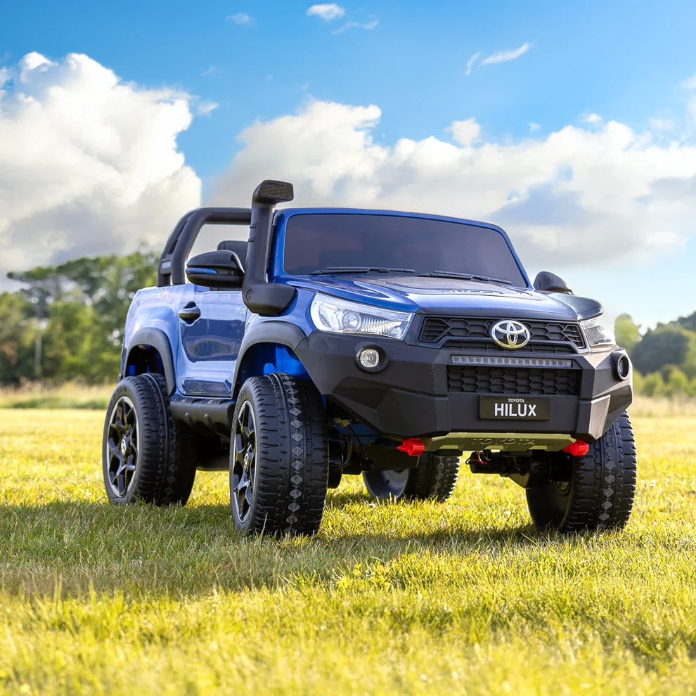 Toyota Hilux RuggedX 24V 2-Seater Ride-On Jeep | Licensed 4WD Kids Car with Remote & MP3