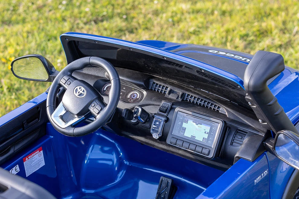 Toyota Hilux RuggedX 24V 2-Seater Ride-On Jeep | Licensed 4WD Kids Car with Remote & MP3