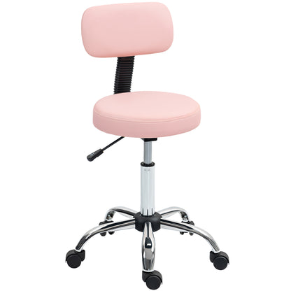 360° Swivel Seat Salon Stool - Pink