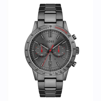 Hugo Boss Allure Chronograph Grey Dial Men's Wrist Watch HB1513924