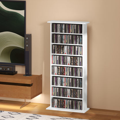 360 CD Storage Unit - White