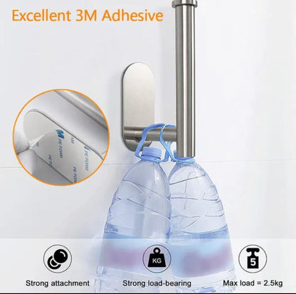Bathroom Kitchen Toilet Paper Tissue Roll Holder Wall Mount Dispenser Organiser
