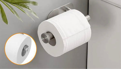 Bathroom Kitchen Toilet Paper Tissue Roll Holder Wall Mount Dispenser Organiser