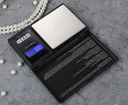 Electronic Digital Pocket Scale 0.1/0.01g Precision Mini Jewellery Weighing Scale Backlight Scales for Kitchen 50/100/200/500g (no battery)