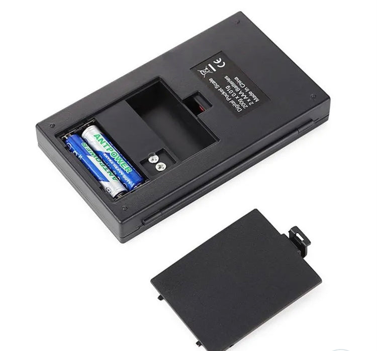 Electronic Digital Pocket Scale 0.1/0.01g Precision Mini Jewellery Weighing Scale Backlight Scales for Kitchen 50/100/200/500g (no battery)