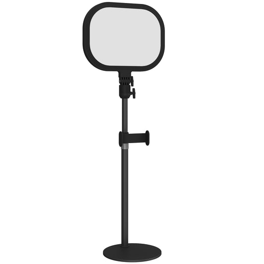 Selfie Light for Video Conference Lighting, Dimmable Desk Lamp with Stand Phone Holder, 5 Colour Modes & 10 Brightness Levels, Memory Function  Recording, Video Calls