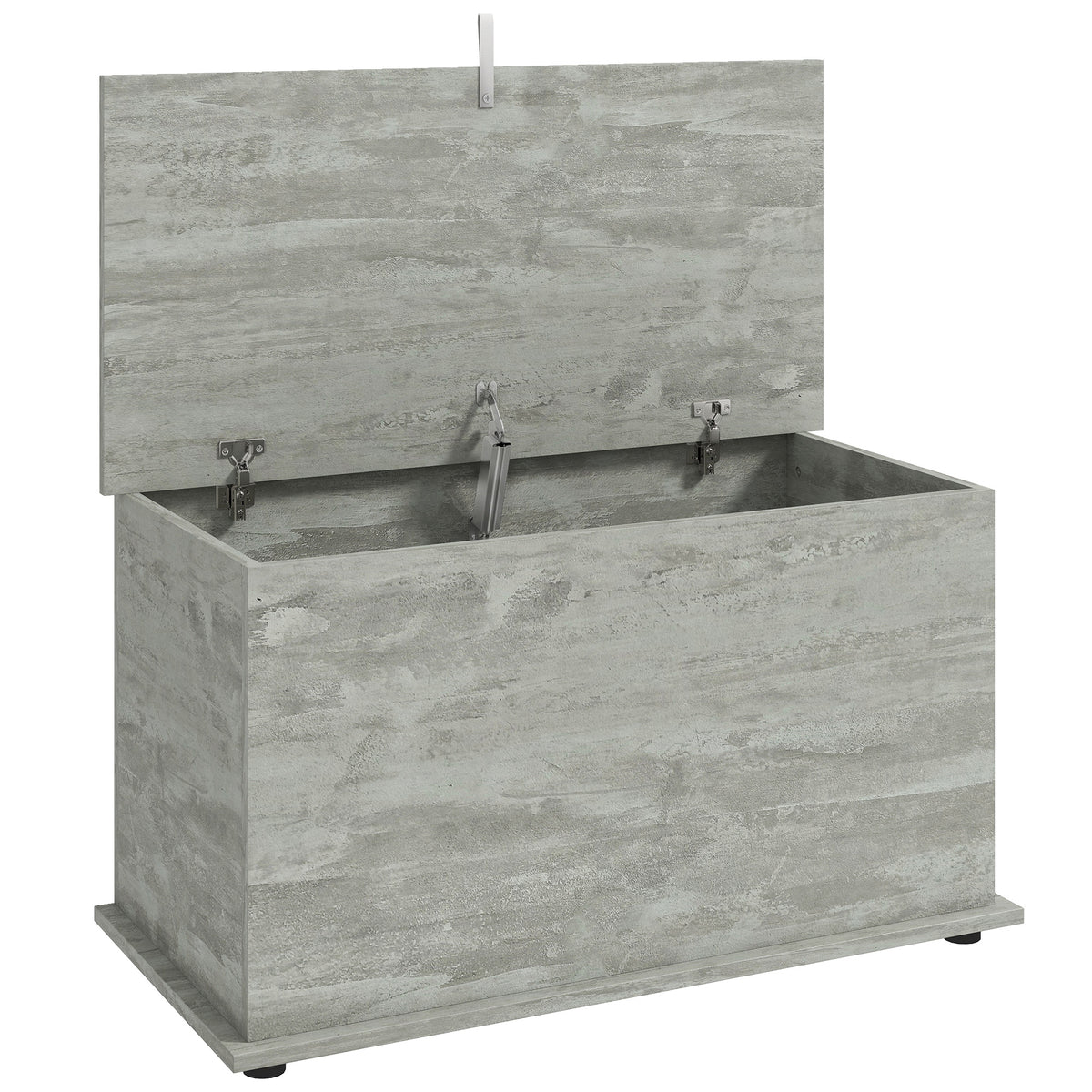 Storage Chest | 102L Wooden Blanket Box & Bed End Bench with Hinged Lid, 4 Colours