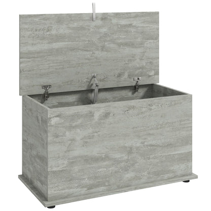 Storage Chest | 102L Wooden Blanket Box & Bed End Bench with Hinged Lid, 4 Colours