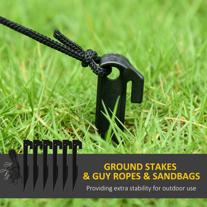 4.9FT Tall Halloween Inflatable Pumpkin Archway with Cute Ghost, Blow-Up Outdoor Halloween Decoration with LED Lights for Lawn, Garden, Party