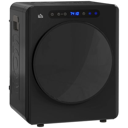 4kg Compact Small Space 40-60℃  Tumble Dryer - Black